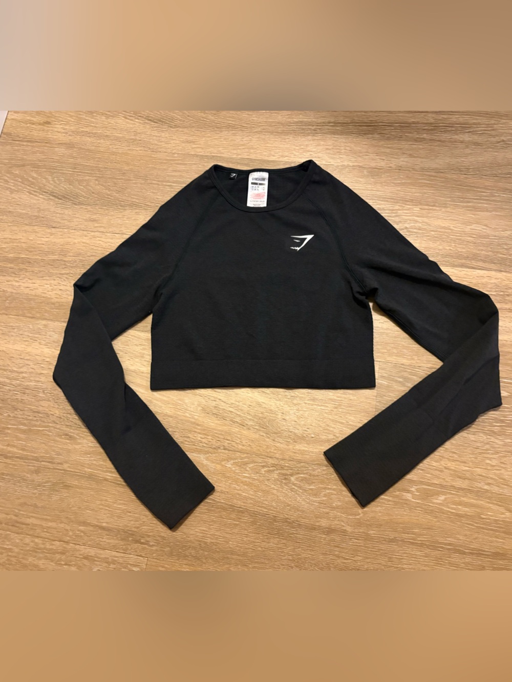 Women’s Gymshark Cropped Long Sleeve Shirt